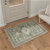 BEIMO Tappeto Boho per Interni 60x90 cm, Vintage Lavabile, Piccoli Orientali Antiscivolo per Porta d'Ingresso, Corridoio, Cucina,Muschio