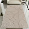 CARPETIA Tappeto ondulato beige, 80 x 150 cm