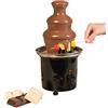 Rosenstein & Söhne Chocolate Fountains - fontana per fonduta al cioccolato: Fontana di cioccolato, 2 livelli, 275 watt (per fondue al, fonduta, sciarpa)
