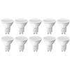 Lepro Lampadina LED GU10 4.5W Bianco Naturale 4000K 345lm 50W 10 Pezzi | Luce bianca naturale per casa e ufficio, fascio 100°, risparmio energetico e luce senza sfarfallio, equivalente a 50
