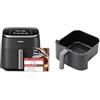 COSORI Friggitrice ad Aria Turbo Blaze 6L (1,36Kg) + COSORI Turbo Blaze Cestello Originale