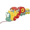 Clementoni Disney Baby Activity Train, Trenino Trainabile con Vagoni Impilabili, per Bambini 10+ Mesi, Gioco Prima Infanzia per Comprendere la Relazione Causa-Effetto, 17168