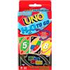 Mattel Games UNO H2O - Versione resistente all'acqua del gioco di carte più amato di sempre, carte plastificate e clip per portare il mazzo sempre con te, giocattolo per bambini, 7+ anni, P1703