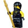 LEGO® Ninjago™ Minifigure Cole (black Ninja) with golden Kendo stick 2015