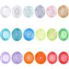 SUPERFINDINGS 180Pcs Mini Record Modello Piccolo Dollhouse Records Scala 1:12 Mini Vinile Record Set Micro Paesaggio Decorazione Accessori per Artigianato FAI DA TE Micro Landscape Accessori