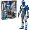 GORMITI THE NEW ERA - Scion Del Clan Dell'Acqua Carter 27cm con Elesfera Proietta Gormita, Action Figure 27 Cm Articolato,Casco Ed Armatura Effetto Silver Rimovibili, Per Bambini A Partire Dai 3 Anni