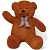 YunNasi Orso di Peluche Enorme Morbido Orsacchiotto Gigante Peluche Giganti (120cm, Marrone scuro)