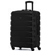 Flight Knight Valigie Rigide in ABS Leggere con 4 Ruote, Bagaglio a mano da cabina approvato per oltre 100 compagnie aeree come EasyJet, British Airways, RyanAir, Emirates e molte altre