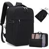Lossga Zaino per Ryanair 40x20x25 Bagaglio a Mano Zaino da Viaggio Aereo Zaini Borsa da Viaggio Con 3 Organizer per Easyjet Wizz Air Vueling