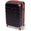 BERTOO Firenze - Collezione valigie da viaggio, Nero , XL - 97 L