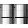 BBQ-TORO Griglia per Barbecue in ghisa BBQ-Toro 30 x 44,5 cm (2 Pezzi) | griglia in ghisa, graticola, Set di Griglie per Barbecue | Accessori per Barbecue, graticola Set