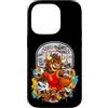Bahaa's Tee Custodia per iPhone 14 Pro Streetball Graffiti Basketball Mascot Illustration Graphic