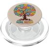 World Greetings Language Global Tree Uni Saluti Mondiali Lingua Global Tree Unity Diverso Dire Ciao PopSockets PopGrip per MagSafe