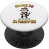 Im Not Thirty Im Twenty Ten Funny 30th B Io non sono 30 Im 20 Dieci Compleanno PopSockets PopGrip Adesivo