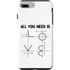 Matematica Regali e Accessori Custodia per iPhone 7 Plus/8 Plus Matematica Studioso Matematico - Matematica Calcolo Formule