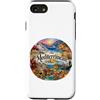 Happy Destiny Custodia per iPhone SE (2020) / 7/8 Destinazioni Crociere Mediterraneo, Palermo, La Valletta, Europa