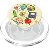 Back To School Supplies Kawaii Student T Simpatico pastello Apple Pencil Teacher Kid che torna a scuola PopSockets PopGrip per MagSafe