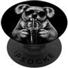 Retro Koala Coffee Meme Divertente Koala Bere Caffè Freddo PopSockets PopGrip Adesivo
