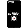 Vinyl record sound carrier music audio R Custodia per iPhone 7 Plus/8 Plus Ce l'ho su Vinyl
