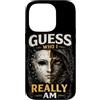 Guess Who I Really Am Hidden Identity Gr Custodia per iPhone 14 Pro Maglietta estetica scura vintage con maschera Guess Who I Really Am