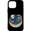 Jimbeels Custodia per iPhone 16 Pro Max ECHO FLIGHT CALM Pipistrelli Luna