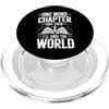 Epic Fantasy Nerd Bookworm Saga Enchante Lettore di libri fantasy Magical Story Lover Narrativa incantata PopSockets PopGrip per MagSafe