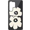 Samsung Marimekko Unikko Hybrid Case Cover con motivo floreale per Samsung Galaxy S25 Ultra, Cream