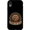 Jimbeels Custodia per iPhone XR THROW LINE CALM Lancio Ascia Bersaglio