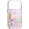 Faith & Purpose Christian Collective Custodia per iPhone 17 Pro Carino Christian Faith Books Benedizioni Lettura Estetica