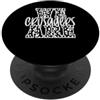 Leopard Game Day School Sports Designs b We Are Crusaders School Spirit Girly Team Mascotte Gioco Notte PopSockets PopGrip Adesivo
