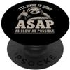 White Elephant Employee Co-worker Divertente collega lo farò al più presto bradipo PopSockets PopGrip Adesivo