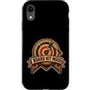 Jimbeels Custodia per iPhone XR BOARD HIT MOOD Ascia Bersaglio Anelli