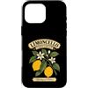 Limoncello Italy Lemon Gifts Custodia per iPhone 16 Pro Max Design della bevanda estiva italiana al limone e limoncello