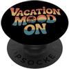 Completo da spiaggia del Travel Club per Vacation Mood On Divertente Estate Vibrazioni di Viaggio PopSockets PopGrip Adesivo