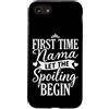 Proud Grandma First Time Grandmother Mim Custodia per iPhone SE (2020) / 7/8 Prima Volta Nana Lasciate che il Spoiling Begin Orgoglioso Nonna