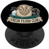 Jimbeels Fresh Flush Club Funghi Blocco Nebbia PopSockets PopGrip Adesivo