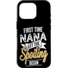 Proud Grandma First Time Grandmother Mim Custodia per iPhone 16 Pro Prima Volta Nana Lasciate che il Spoiling Begin Orgoglioso Nonna