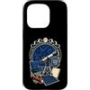 Jimbeels Custodia per iPhone 15 Pro SCOPE NIGHT CLUB Astronomia Telescopio Festa delle Stelle