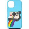 LGBT Gay Pride Designs Photographer or V Custodia per iPhone 12/12 Pro Vintage Istant-Camera Arcobaleno Lingua LGBT Gay Pride-Flag