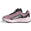 adidas Unisex - Bambini e Ragazzi Terrex Agravic Boa Trail Running Kids Shoes, Magic Mauve/Solar Turbo/Core Black, 38 EU