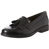 Geox Jr Agata A, Mocassini Bambine e ragazze, Nero (Black C9999), 38 EU