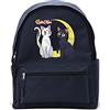 ABYstyle - Sailor Moon backpack, Lina & Artemis, black, 42 x 31 x 14 cm, 18 liters, 1 compartment, polyester