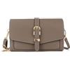 PORRASSO Elegante Portafoglio Borsa a Tracolla Donna Borsa per Cellulare Portamonete PU Carte di Credito Portafoglio per Festa Nozze Viaggio Grigio