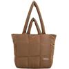 Generic Borsa a tracolla imbottita trapuntata con design morbido e leggero per il trasporto quotidiano | borse per la spesa alla con cuscini grande capacità per viaggi, shopping, lavoro, uso casual