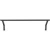 Cozze® LED Rack 90 per Back Grid 90 - Supporto per Striscia LED, Accessorio per Cucina da Esterno e Barbecue, Alluminio e Acciaio Nero Verniciato a Polvere, 90 x 23,5 x 24,5 cm