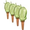 Scheurich 510439 Accessorio per piante Bördy S, verde Ø 10 cm, altezza 15 cm (Confezione da 4)