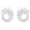 SWAROVSKI ORECCHINI A CERCHIO MESMERA, TAGLIO MARQUISE, 5748008