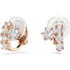SWAROVSKI ORECCHINI A CLIP MATRIX CRASH, FINITURA ORO ROSA 18K, 5763822