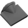 Hohopeti Concentratore Preciso Accessorio Plastica in per Asciugacapelli Ugello Stretto Styling Facile da Sostituire, per Uso Domestico e Professionale