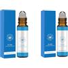 Utapossin Siero Roll-On al Rosmarino per la Crescita dei Capelli, 25 ml x 2 - Siero Bloccante del Cuoio Capelluto che Favorisce il Flusso di Ossigeno, Riduce la Perdita